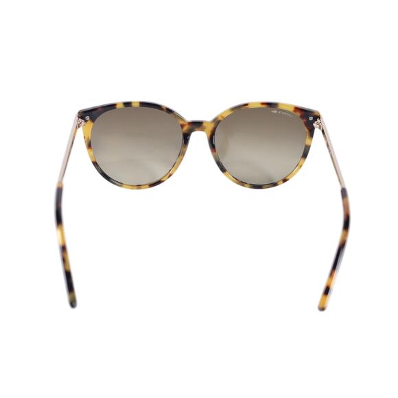 Lacoste Round Oval Oversized Women\'s Sunglasses - Yellow Havana / Brown - NWT main image 7